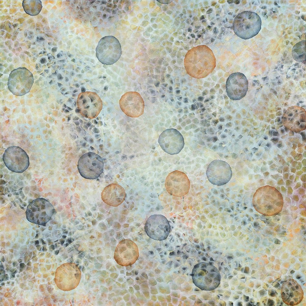 Bio-Cluster Bloom II - Original Abstract Sealife Painting