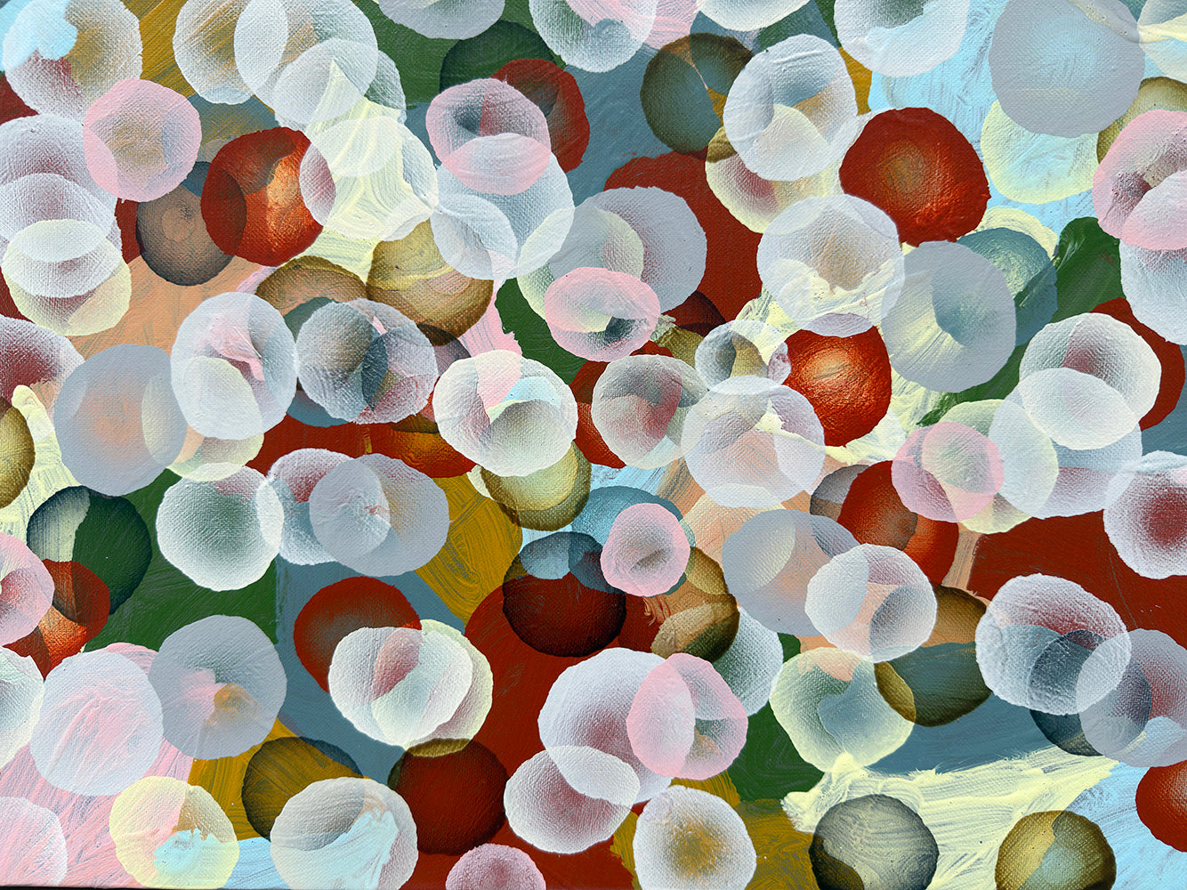 Bio Bloom Rock Pool  – Original Abstract Painting