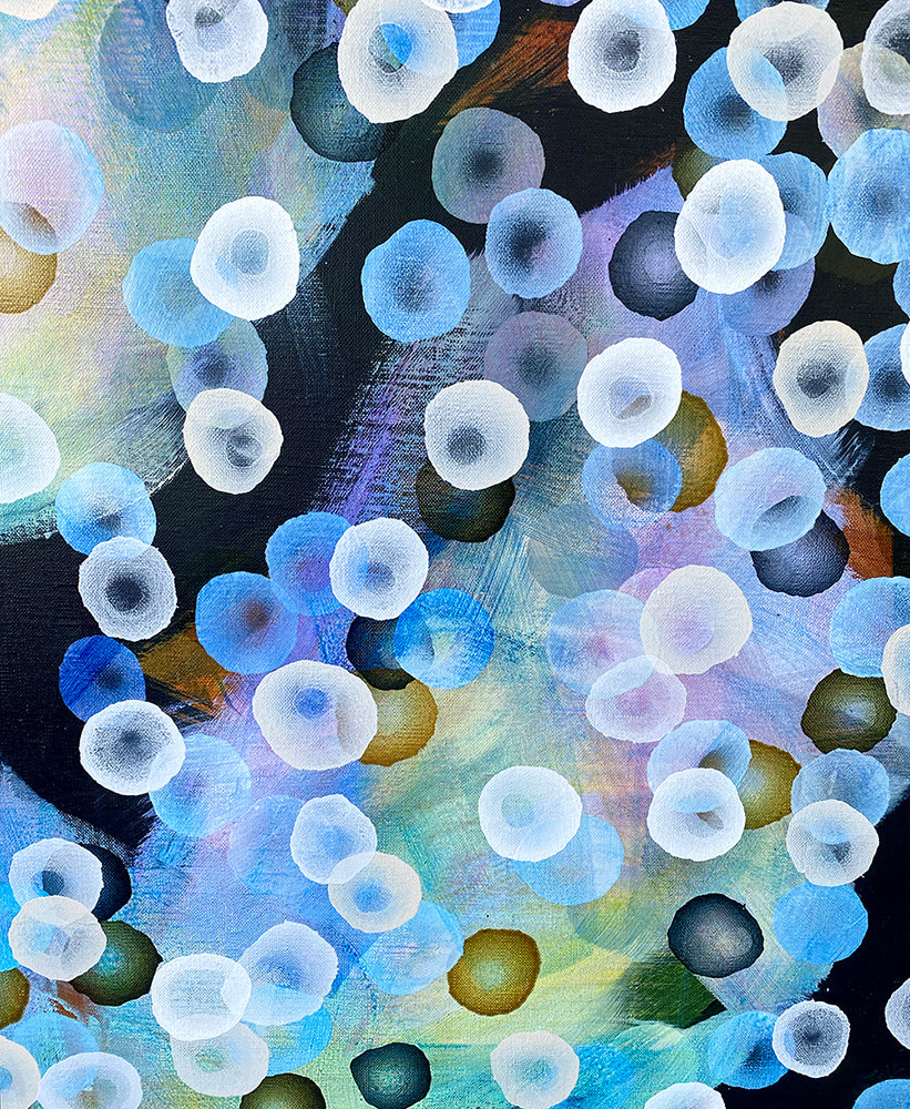 Bioluminescent Spritz - Original Abstract Painting
