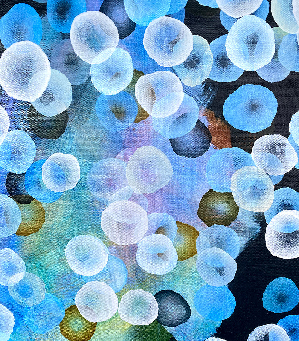 Bioluminescent Spritz - Original Abstract Painting