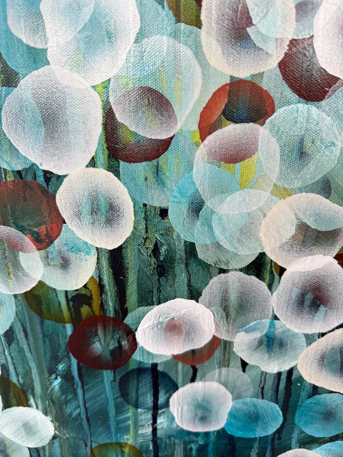 Coastal Deluge I | Original Ocean-Inspired Abstract Painting