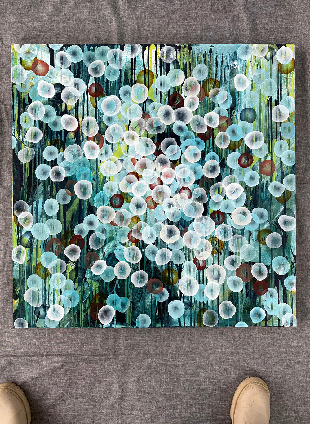 Coastal Deluge II | Original Ocean-Inspired Abstract Painting (Copy)