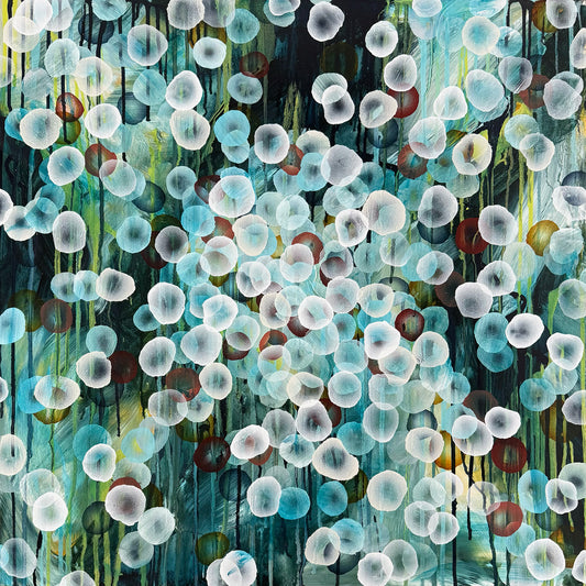 Coastal Deluge I | Original Ocean-Inspired Abstract Painting