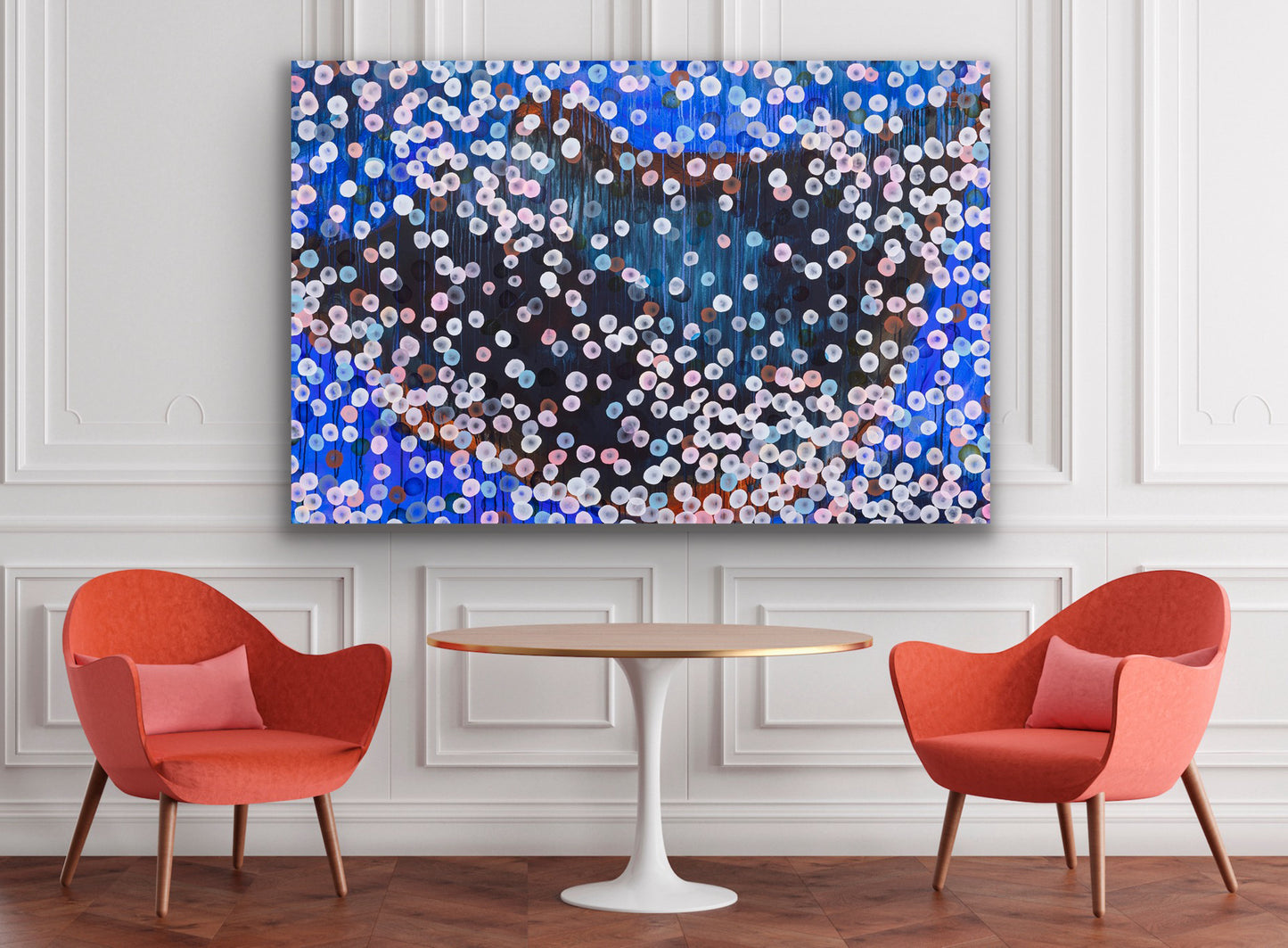 Aqueous Drift – Reef Camouflage - Large Sealife Painting