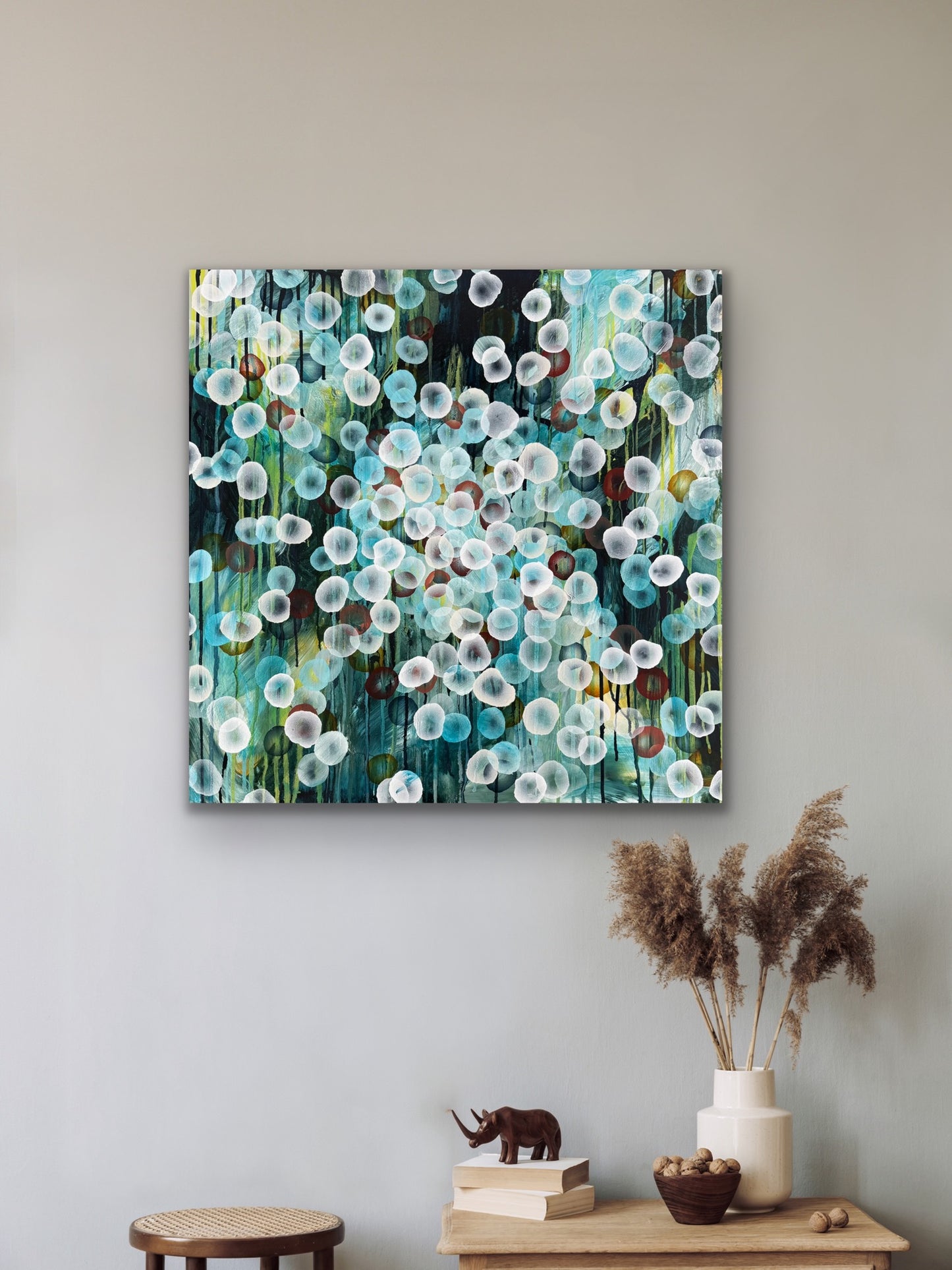 Coastal Deluge I | Original Ocean-Inspired Abstract Painting
