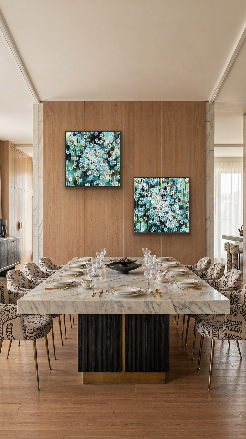 Coastal Deluge I | Original Ocean-Inspired Abstract Painting
