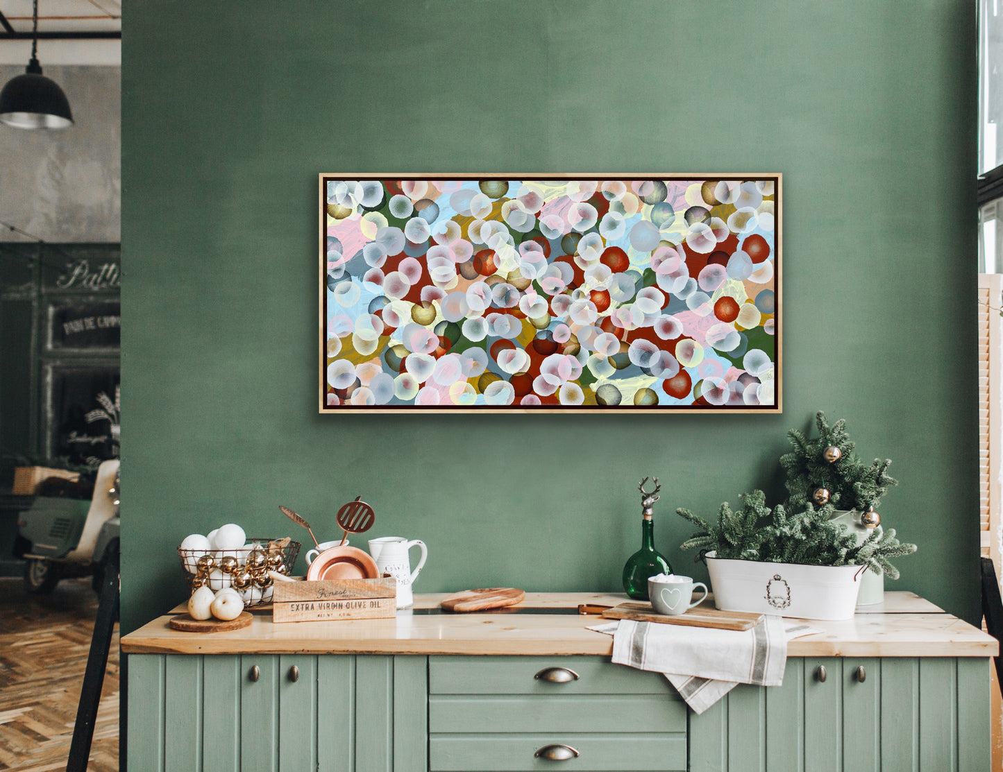 Bio Bloom Rock Pool  – Original Abstract Painting