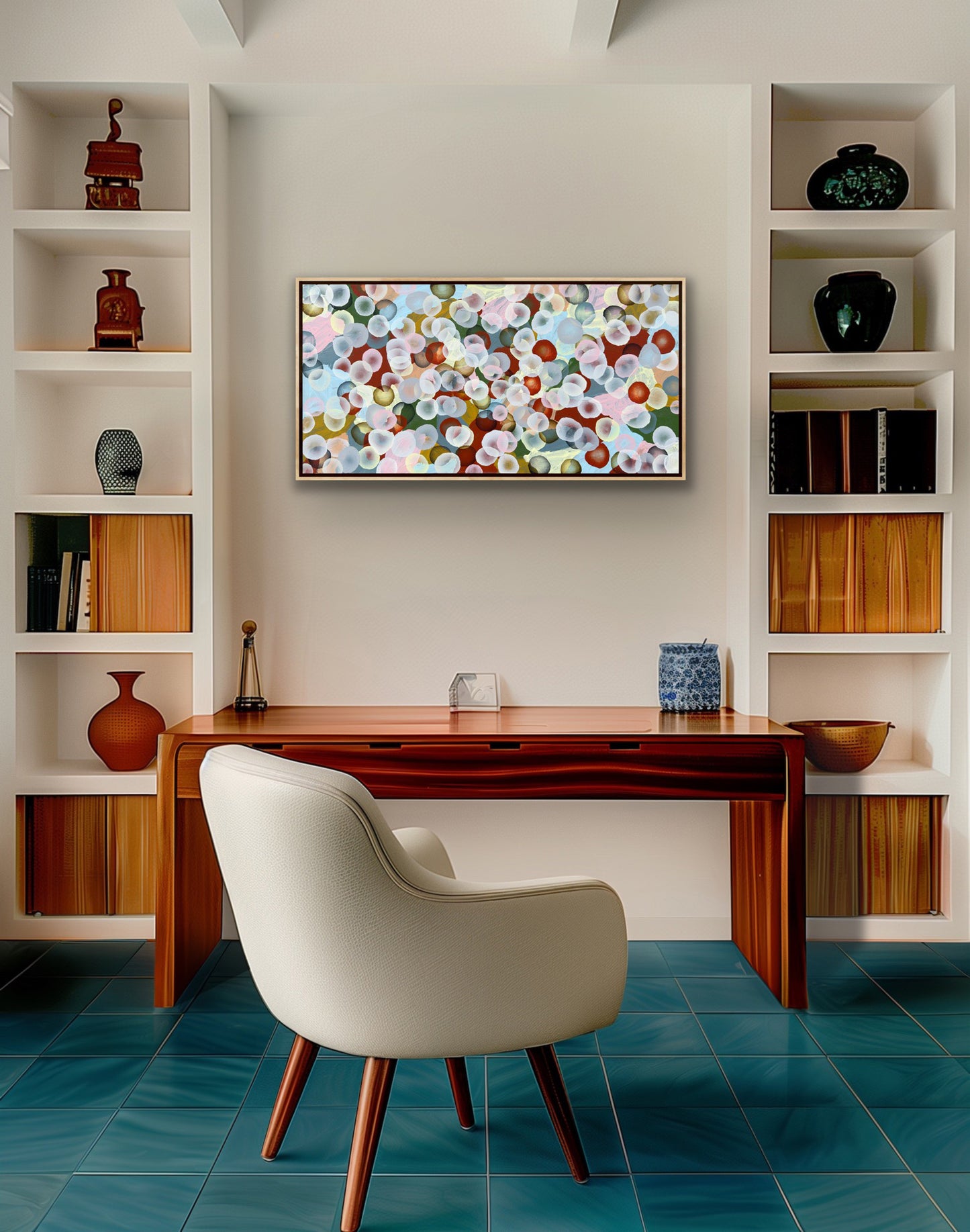 Bio Bloom Rock Pool  – Original Abstract Painting