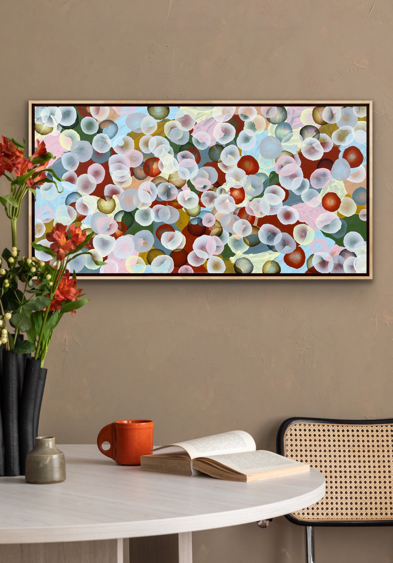 Bio Bloom Rock Pool  – Original Abstract Painting