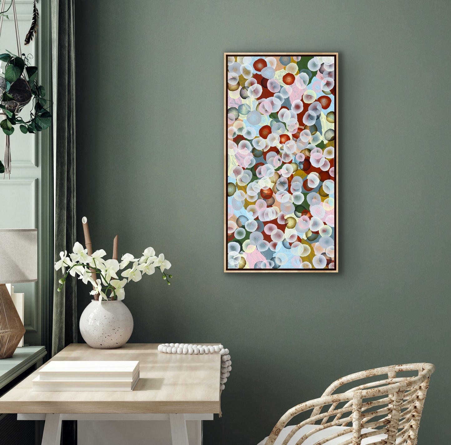 Bio Bloom Rock Pool  – Original Abstract Painting