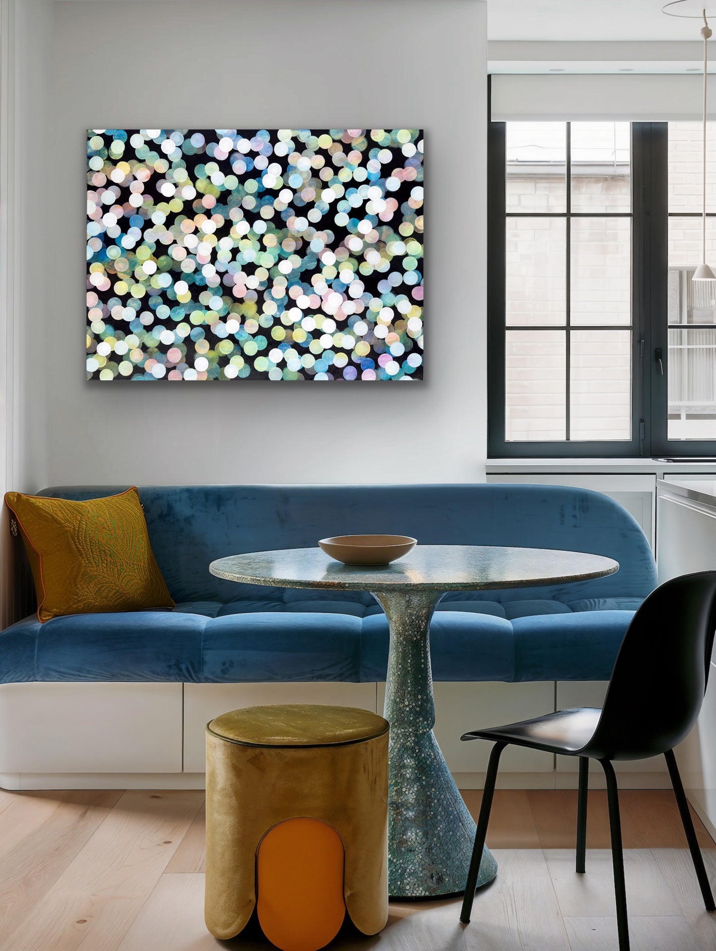 Reef Bloom Flurry - Abstract Ocean Art