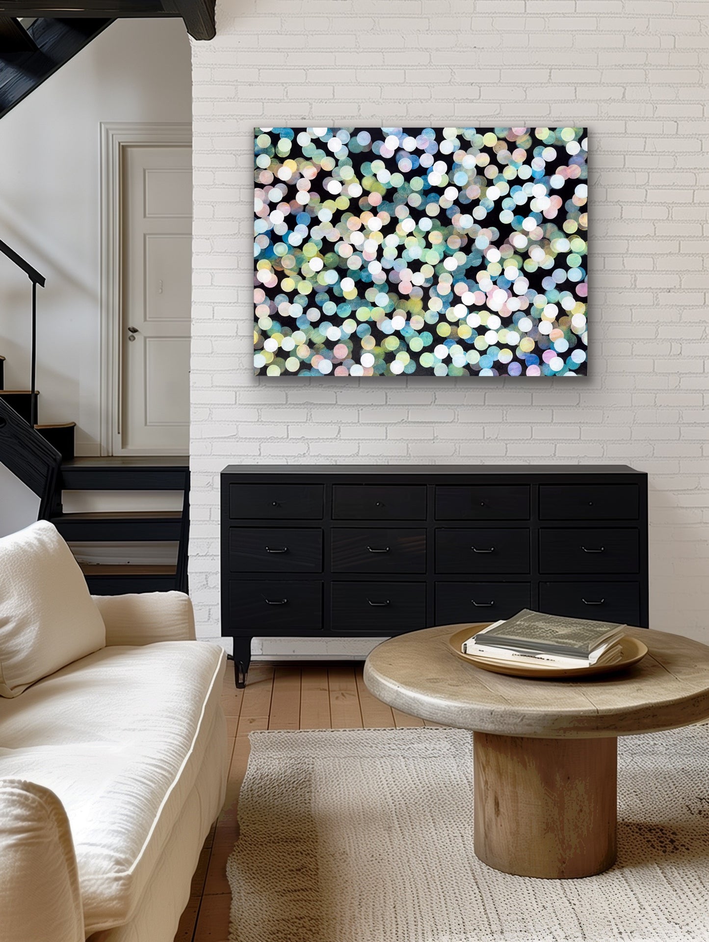 Reef Bloom Flurry - Abstract Ocean Art