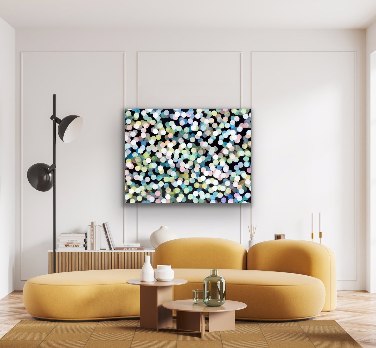 Reef Bloom Flurry - Abstract Ocean Art
