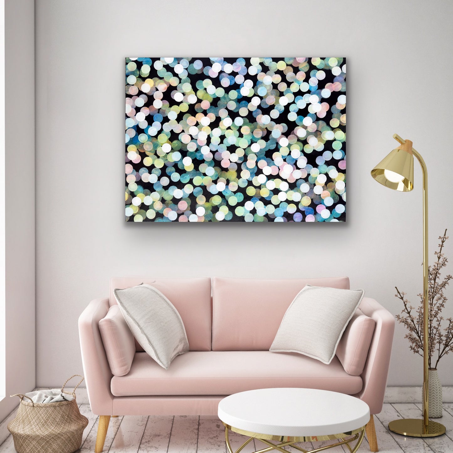 Reef Bloom Flurry - Abstract Ocean Art