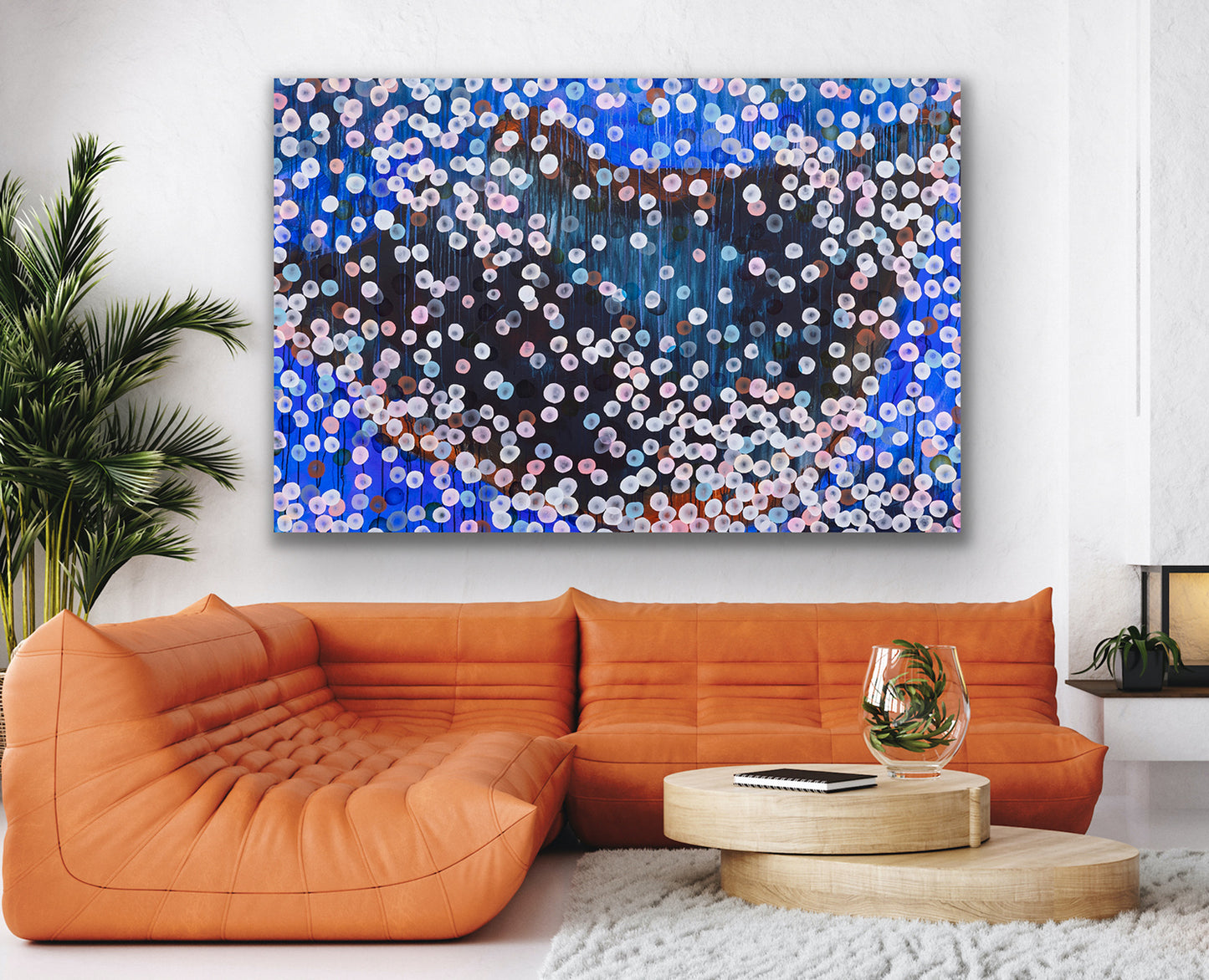 Aqueous Drift – Reef Camouflage - Large Sealife Painting