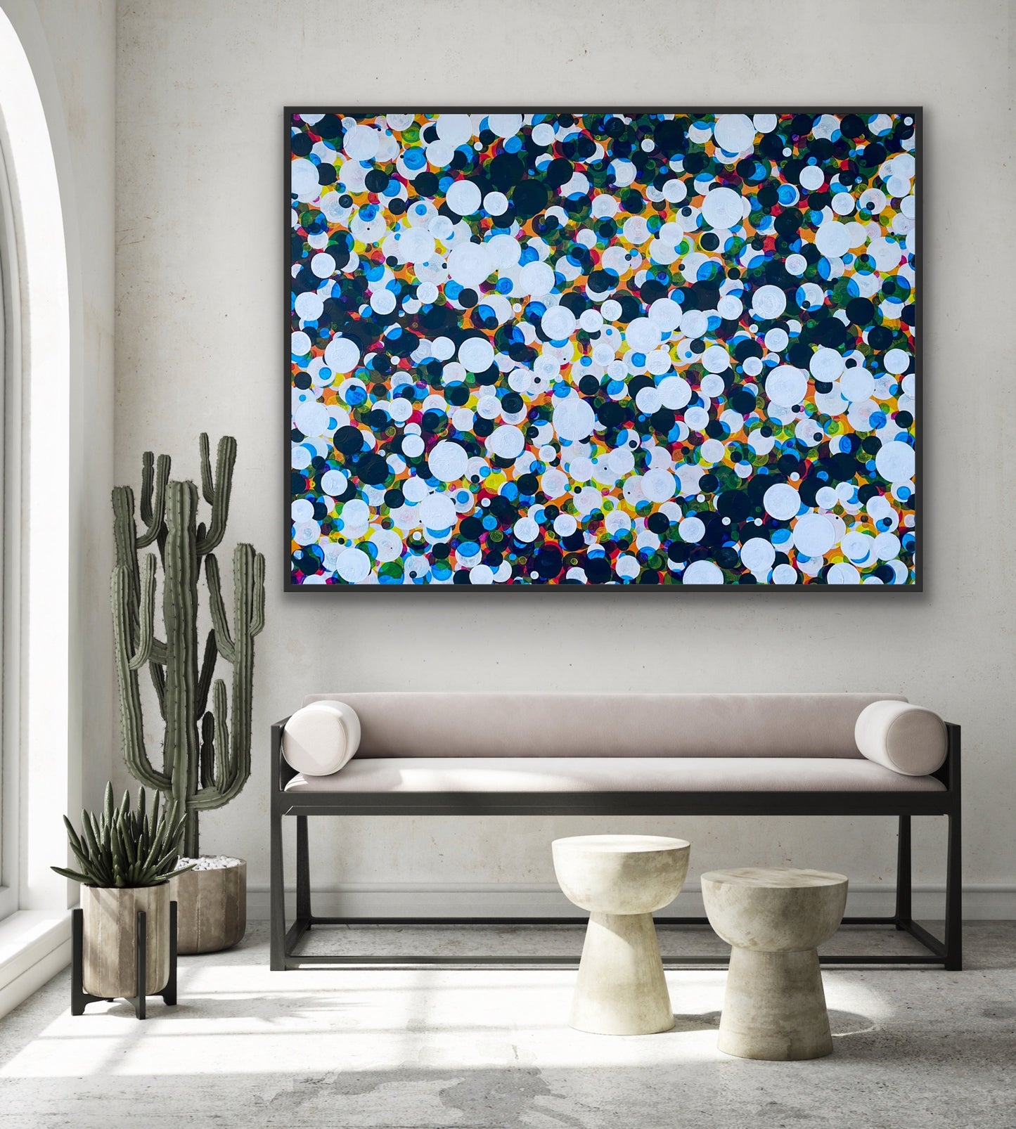 Immersion Re-Immerged - Large Colourful Abstract Artwork