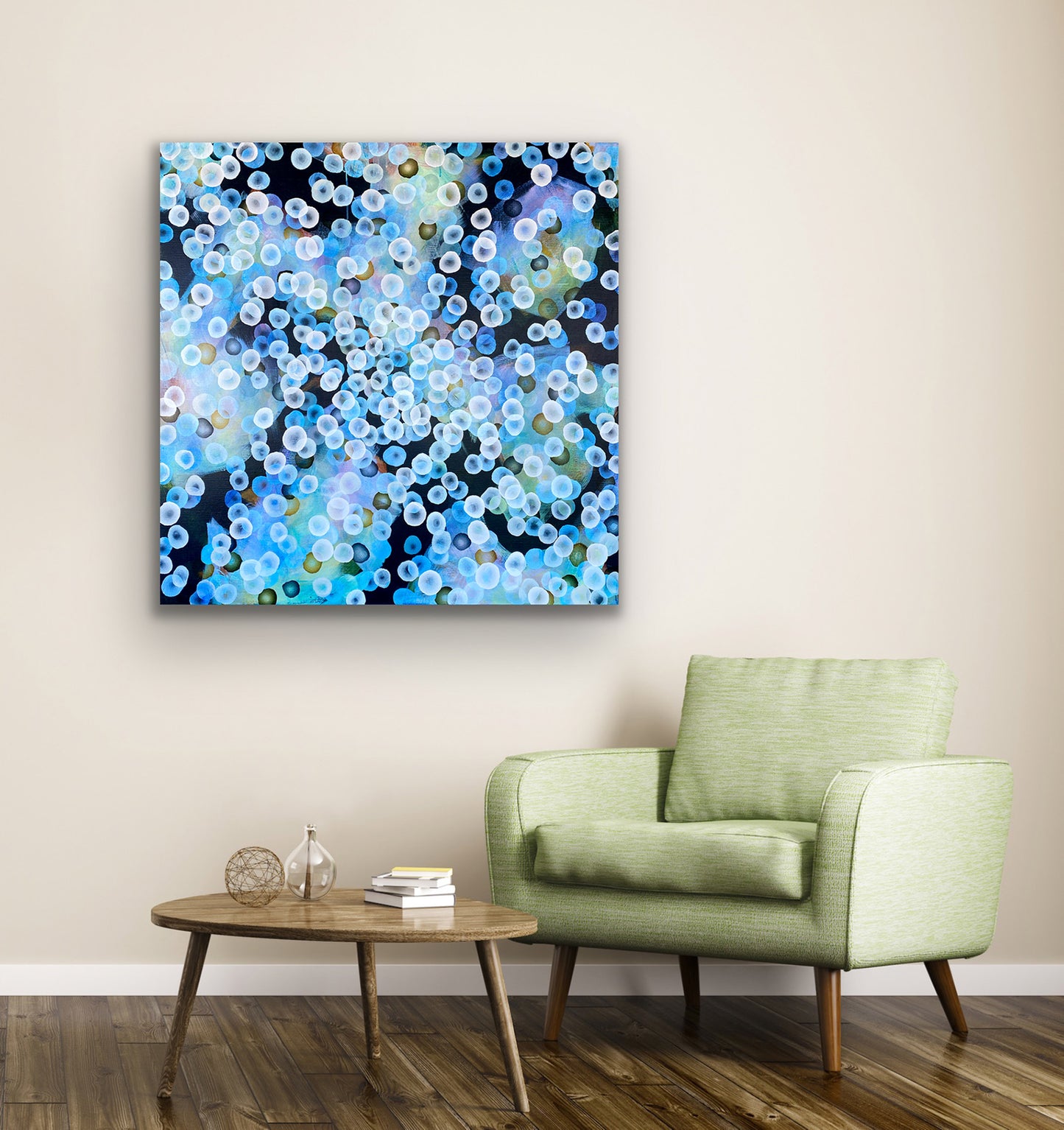 Bioluminescent Spritz - Original Abstract Painting