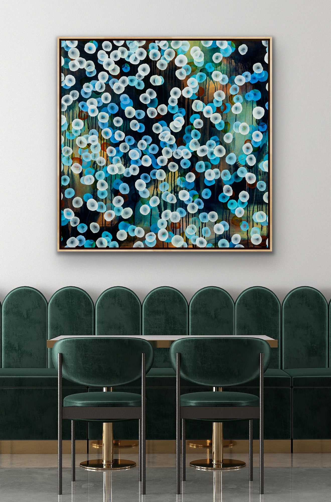 Bioluminescent Evening Flurry — Limited Edition Fine Art Print