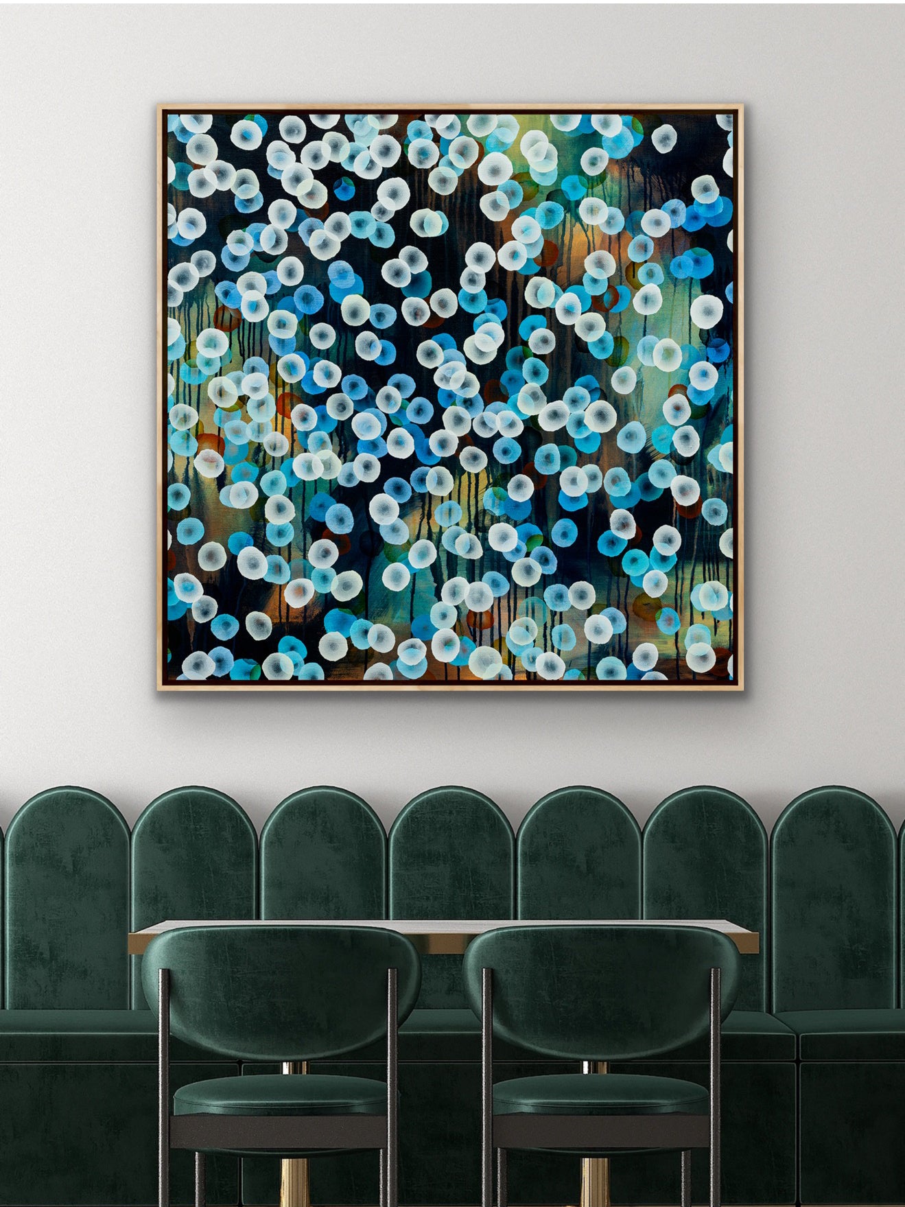Bioluminescent Evening Flurry — Limited Edition Fine Art Print