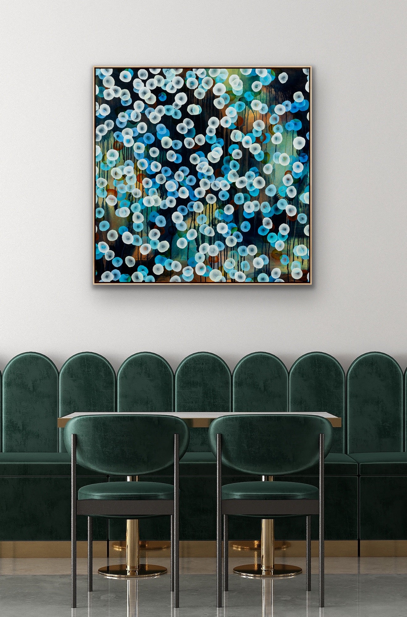 Bioluminescent Evening Flurry — Limited Edition Fine Art Print