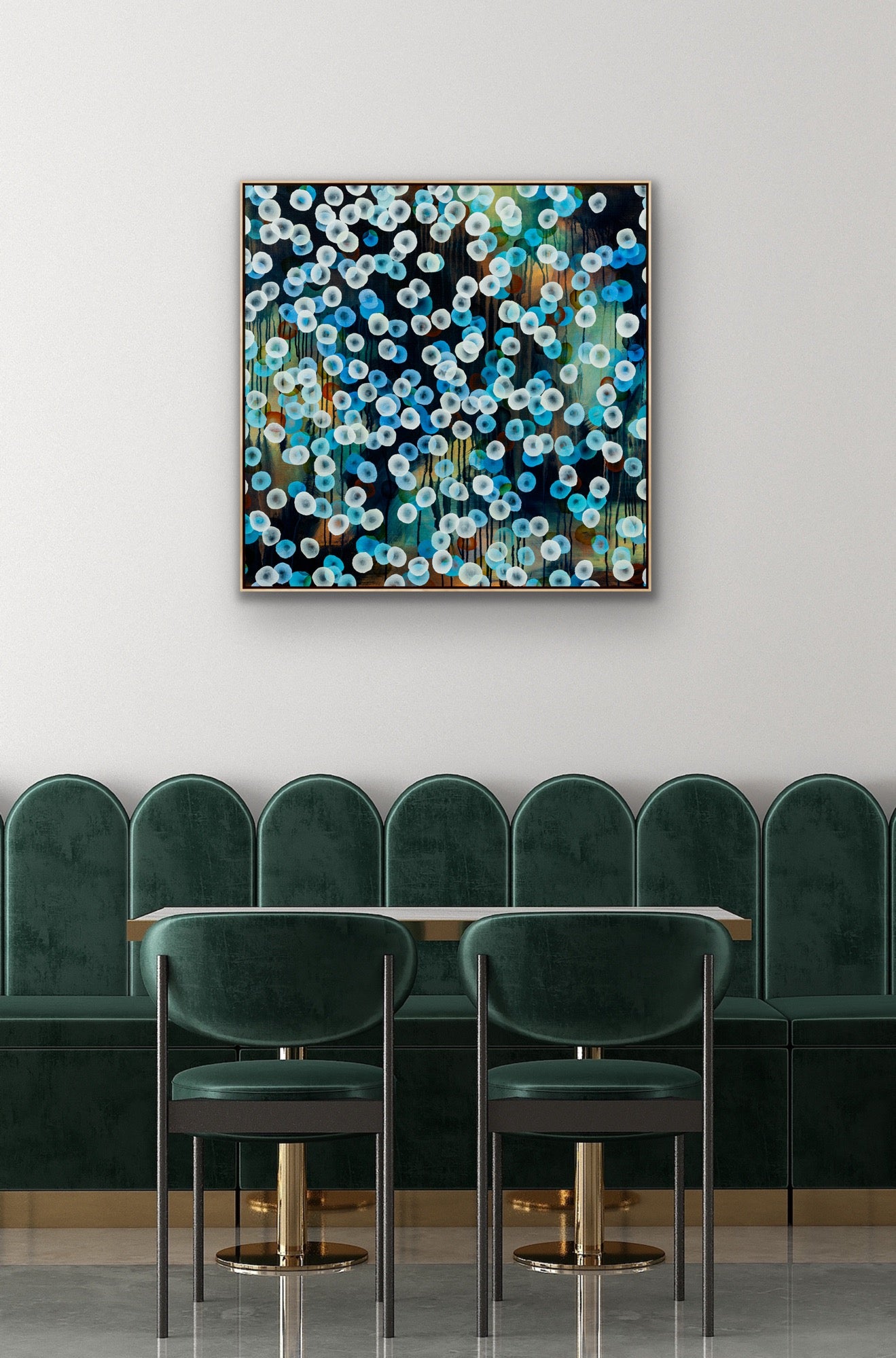 Bioluminescent Evening Flurry — Limited Edition Fine Art Print
