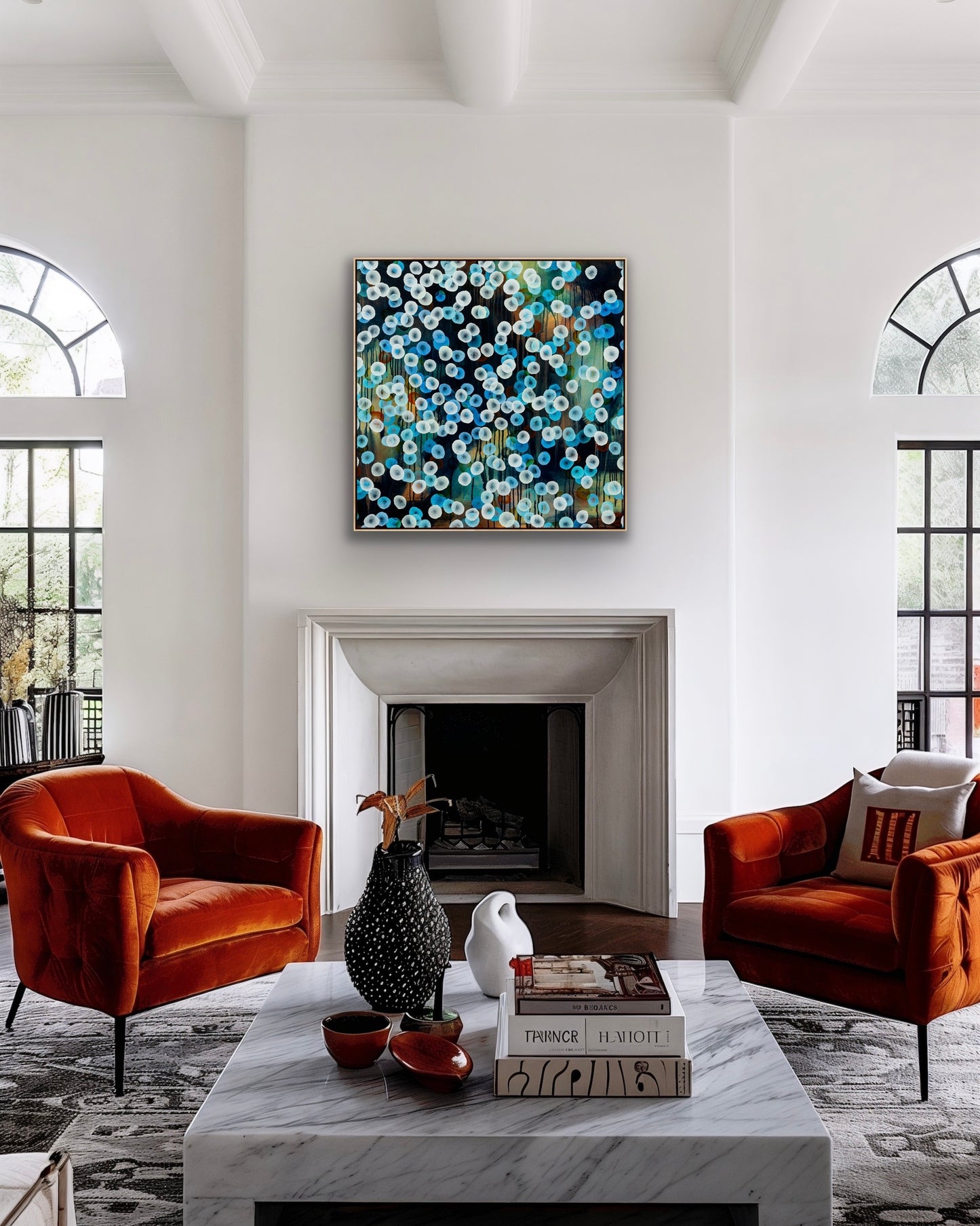 Bioluminescent Evening Flurry — Limited Edition Fine Art Print