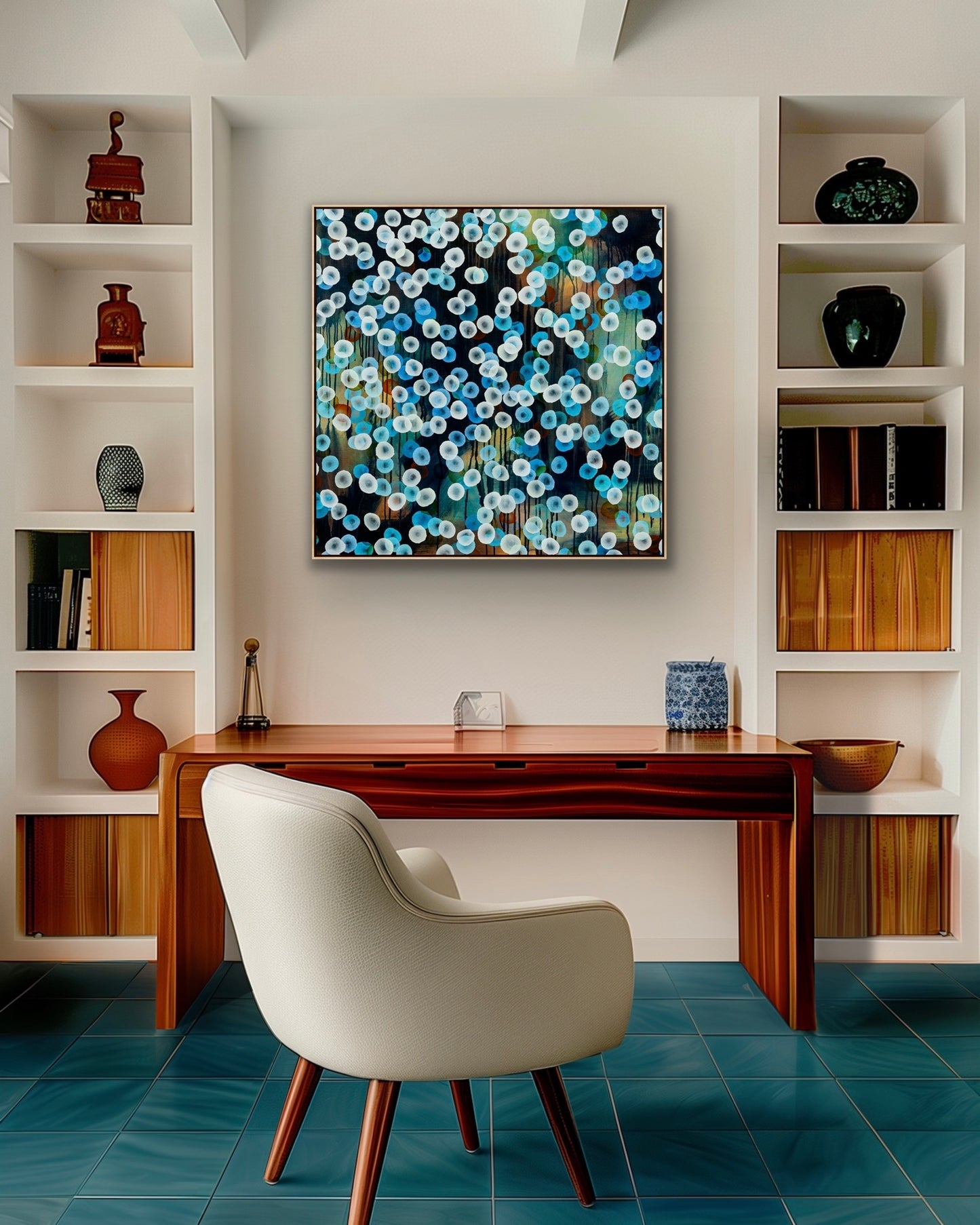 Bioluminescent Evening Flurry — Limited Edition Fine Art Print