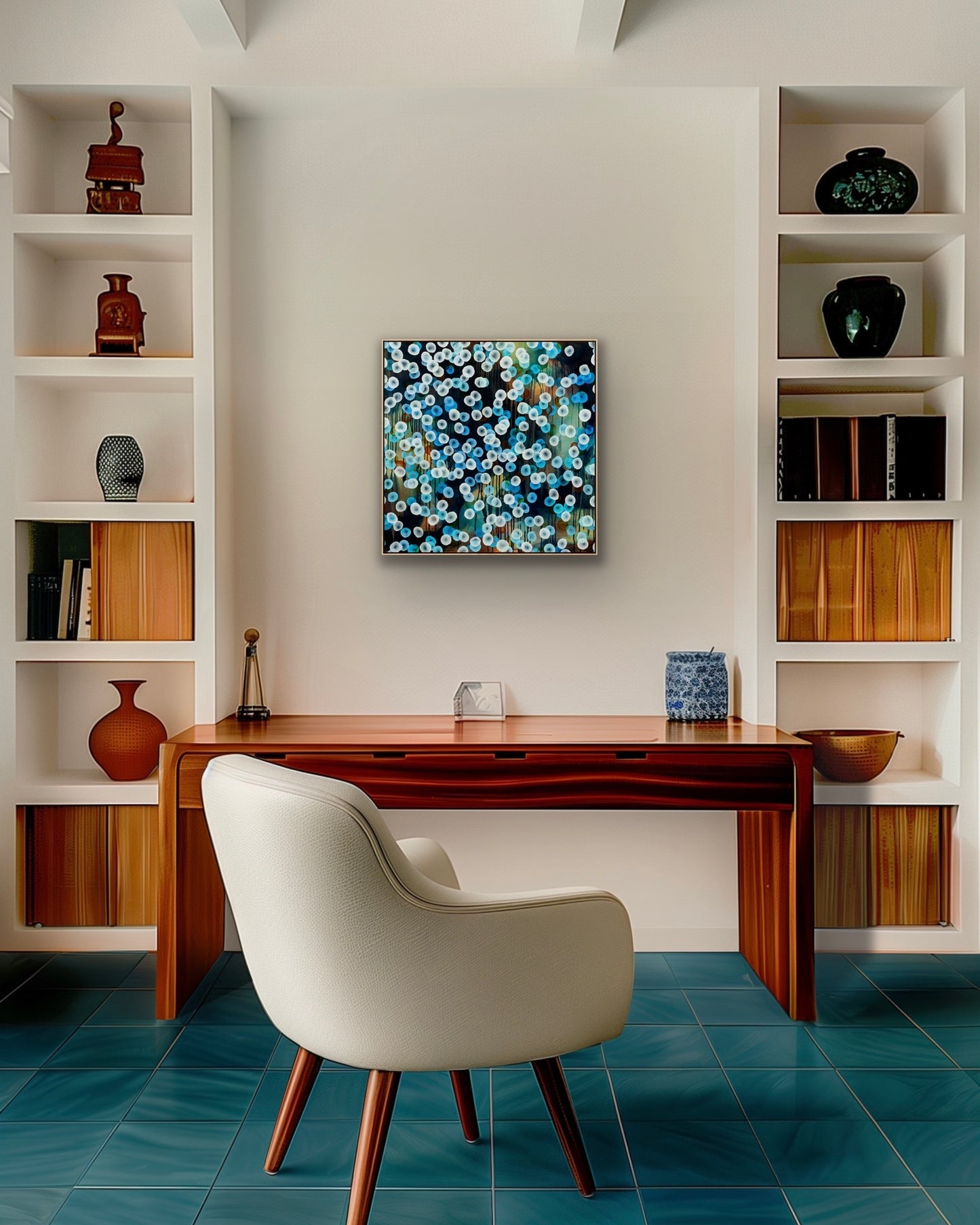 Bioluminescent Evening Flurry — Limited Edition Fine Art Print