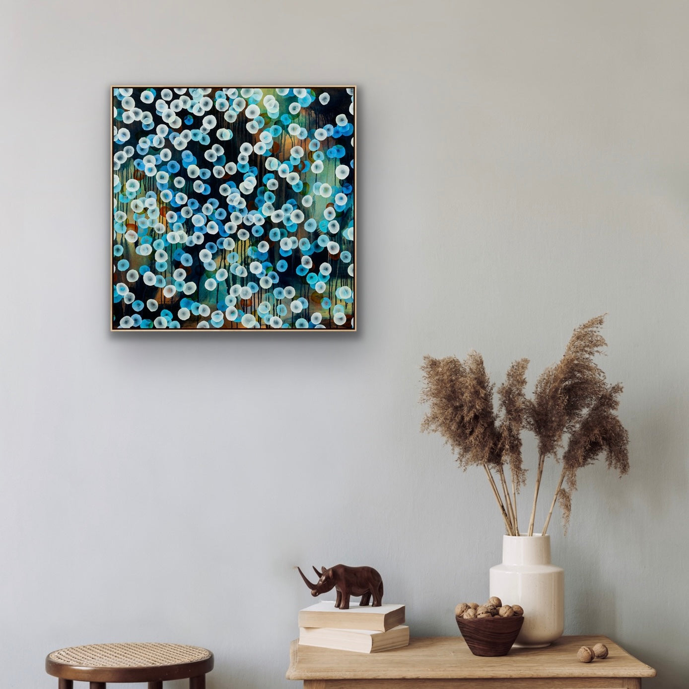 Bioluminescent Evening Flurry — Limited Edition Fine Art Print