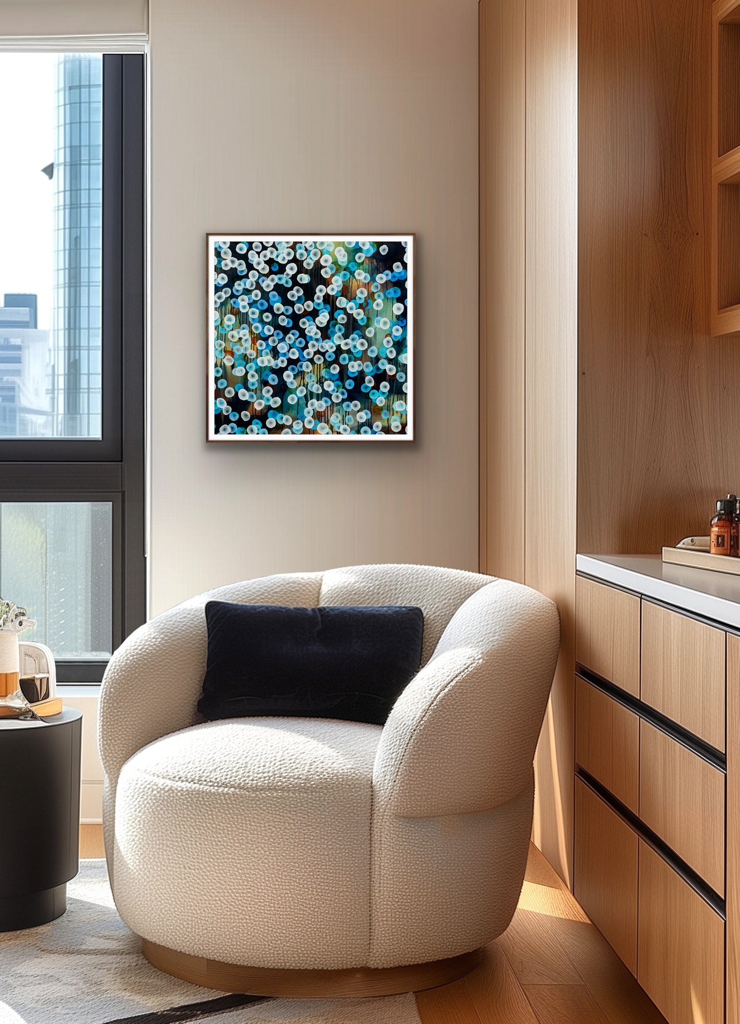 Bioluminescent Evening Flurry — Limited Edition Fine Art Print