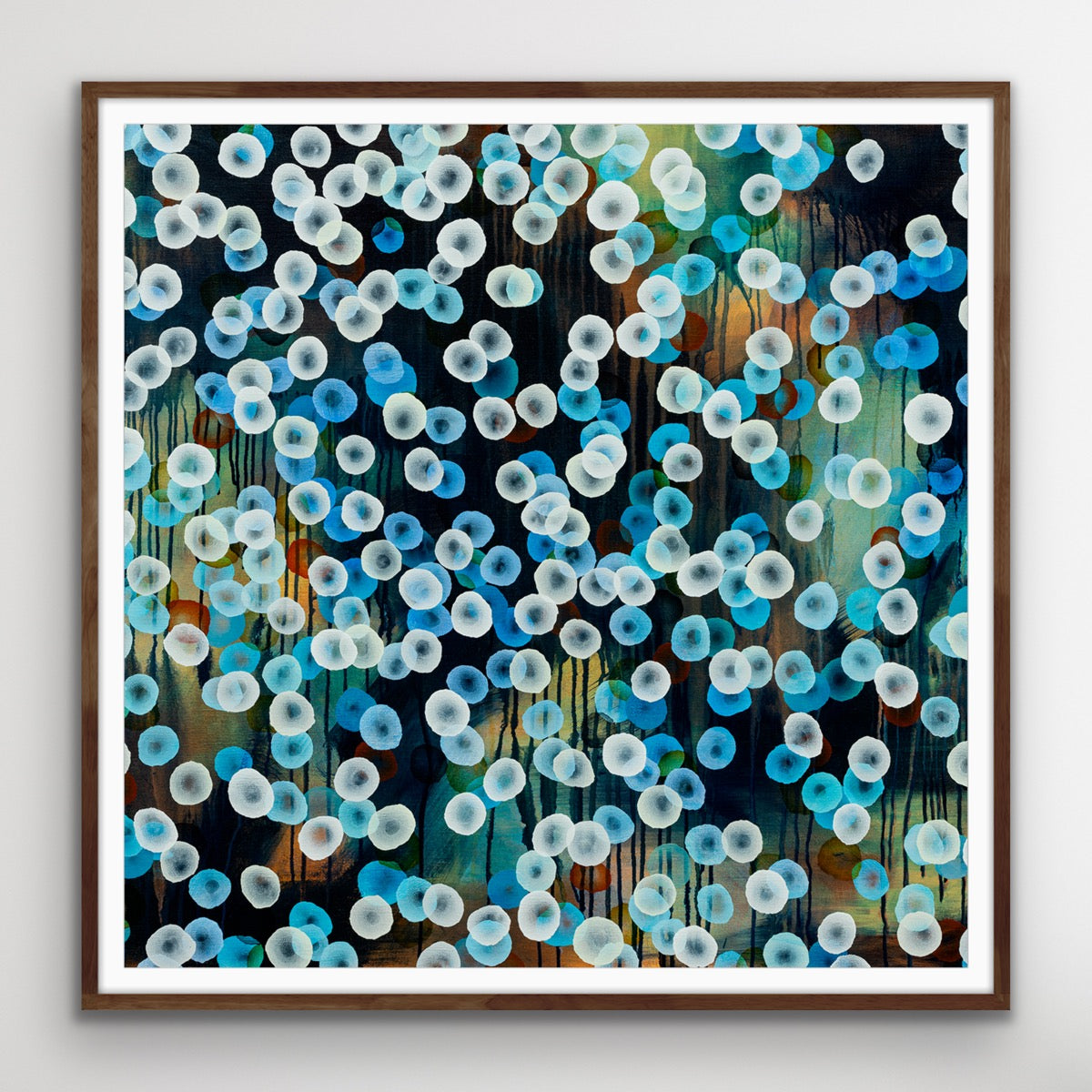 Bioluminescent Evening Flurry — Limited Edition Fine Art Print