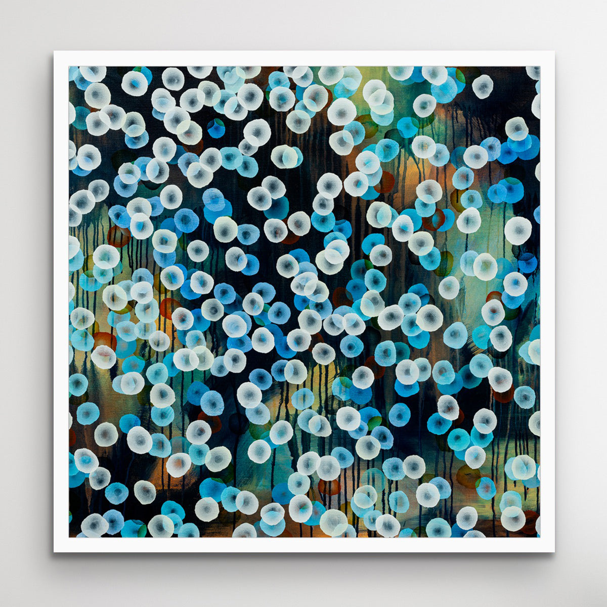 Bioluminescent Evening Flurry — Limited Edition Fine Art Print