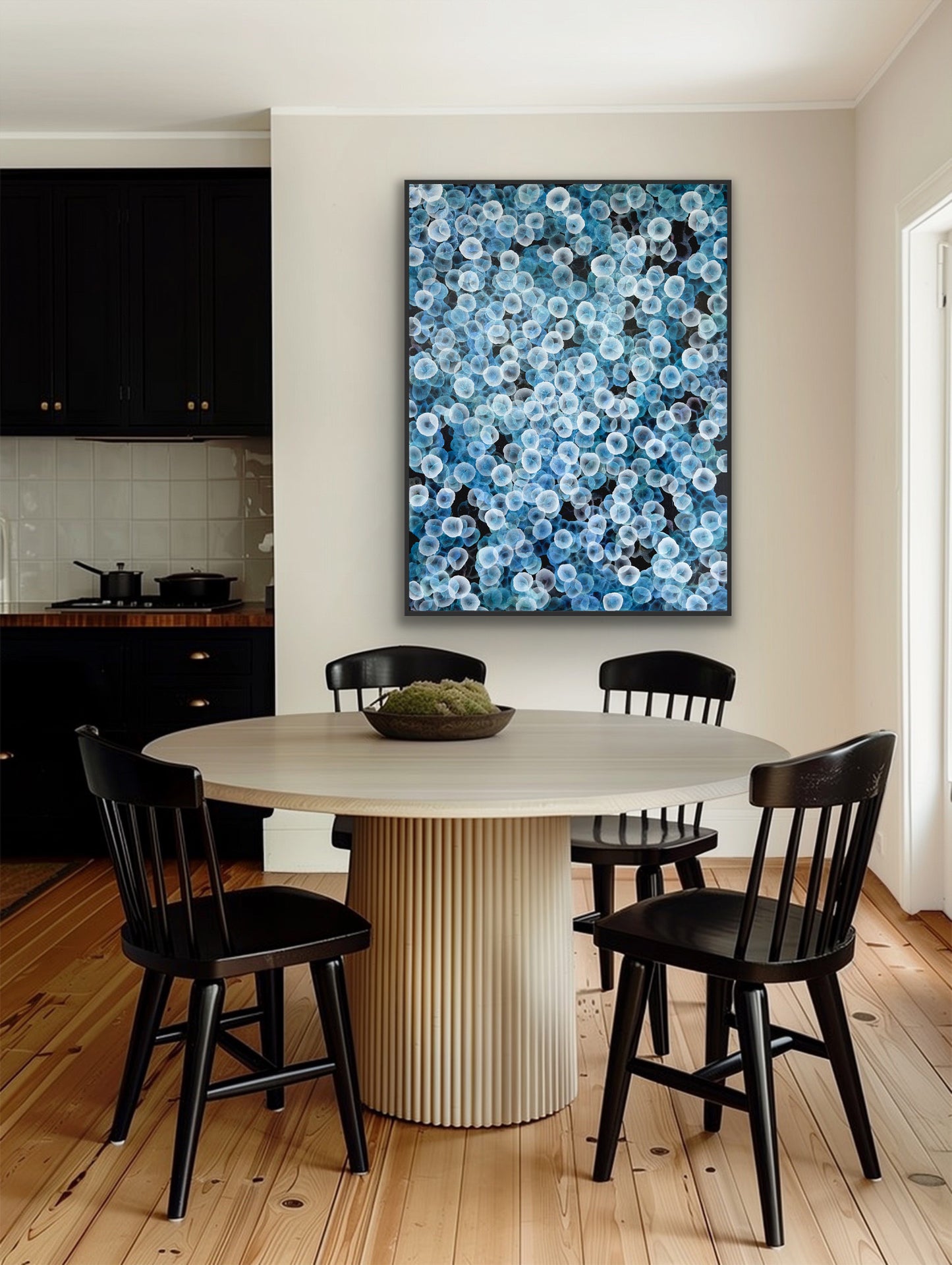 Bioluminous Drift II an Original Abstract Sea Painting