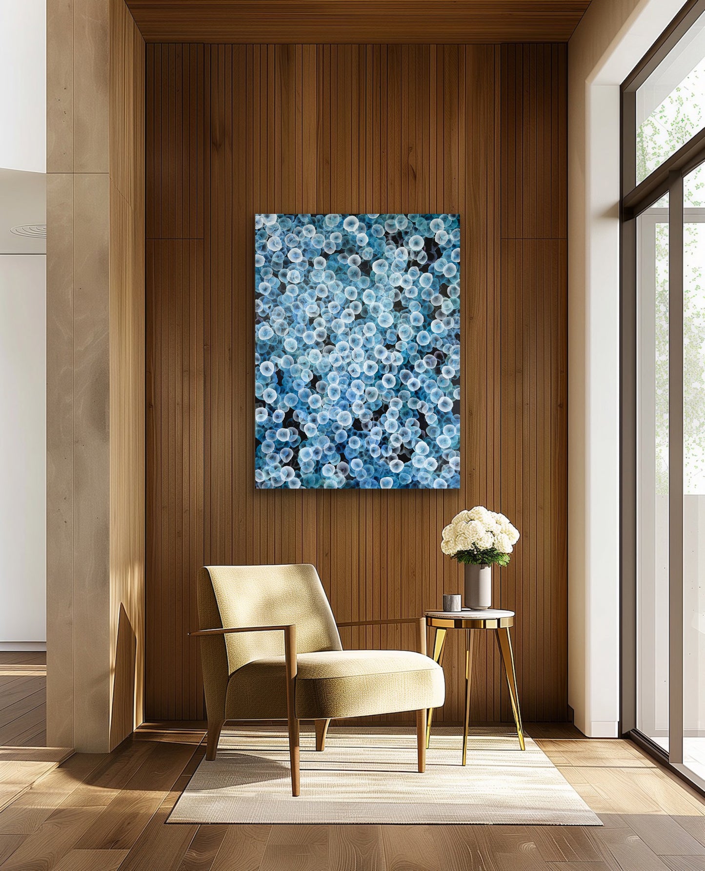 Bioluminous Drift II an Original Abstract Sea Painting