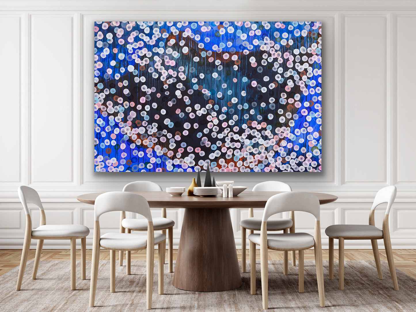 Aqueous Drift – Reef Camouflage - Large Sealife Painting