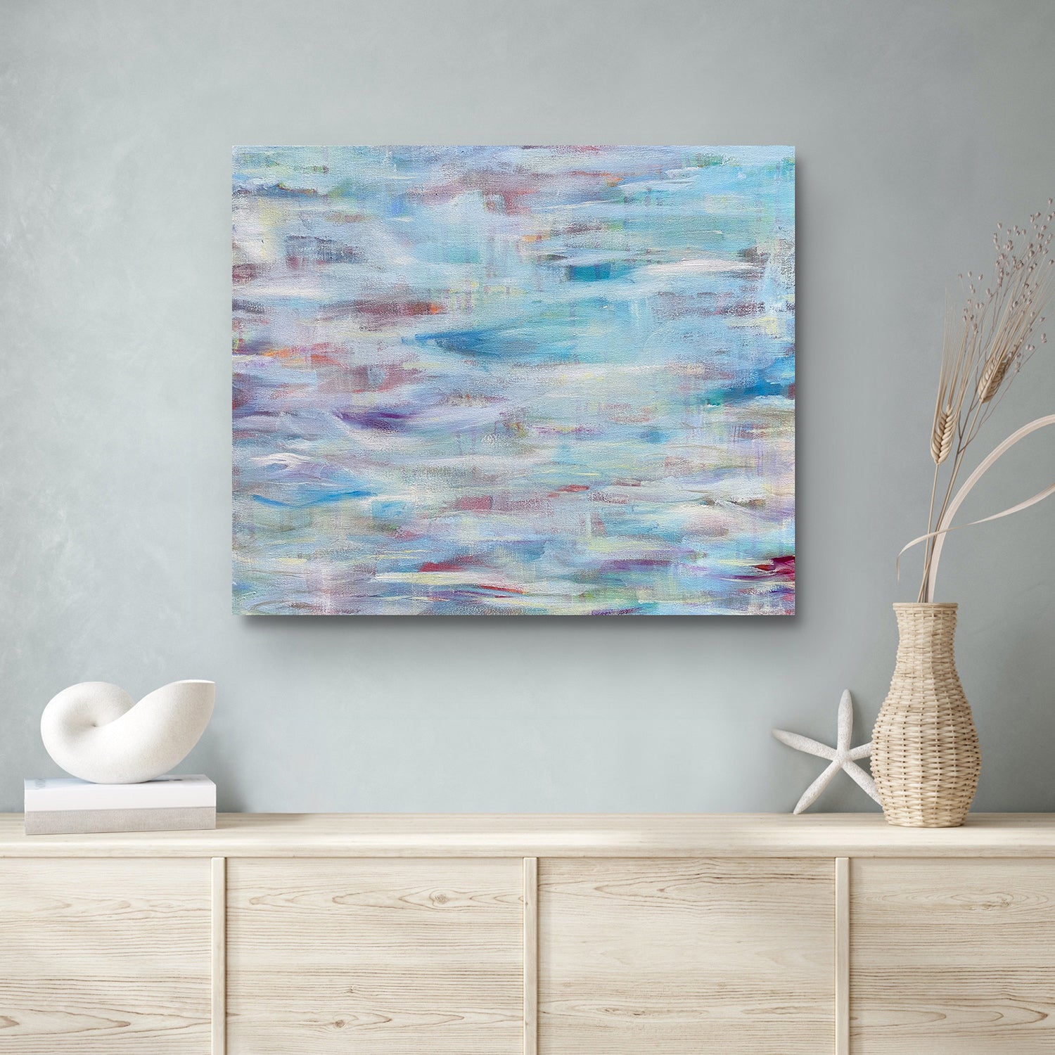 Sea Cloud X Original Abstract Painting – Jacquelyn Stephens Art