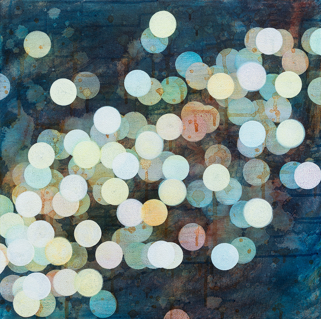 Of Ether and Water IV –Original Bokeh Painting