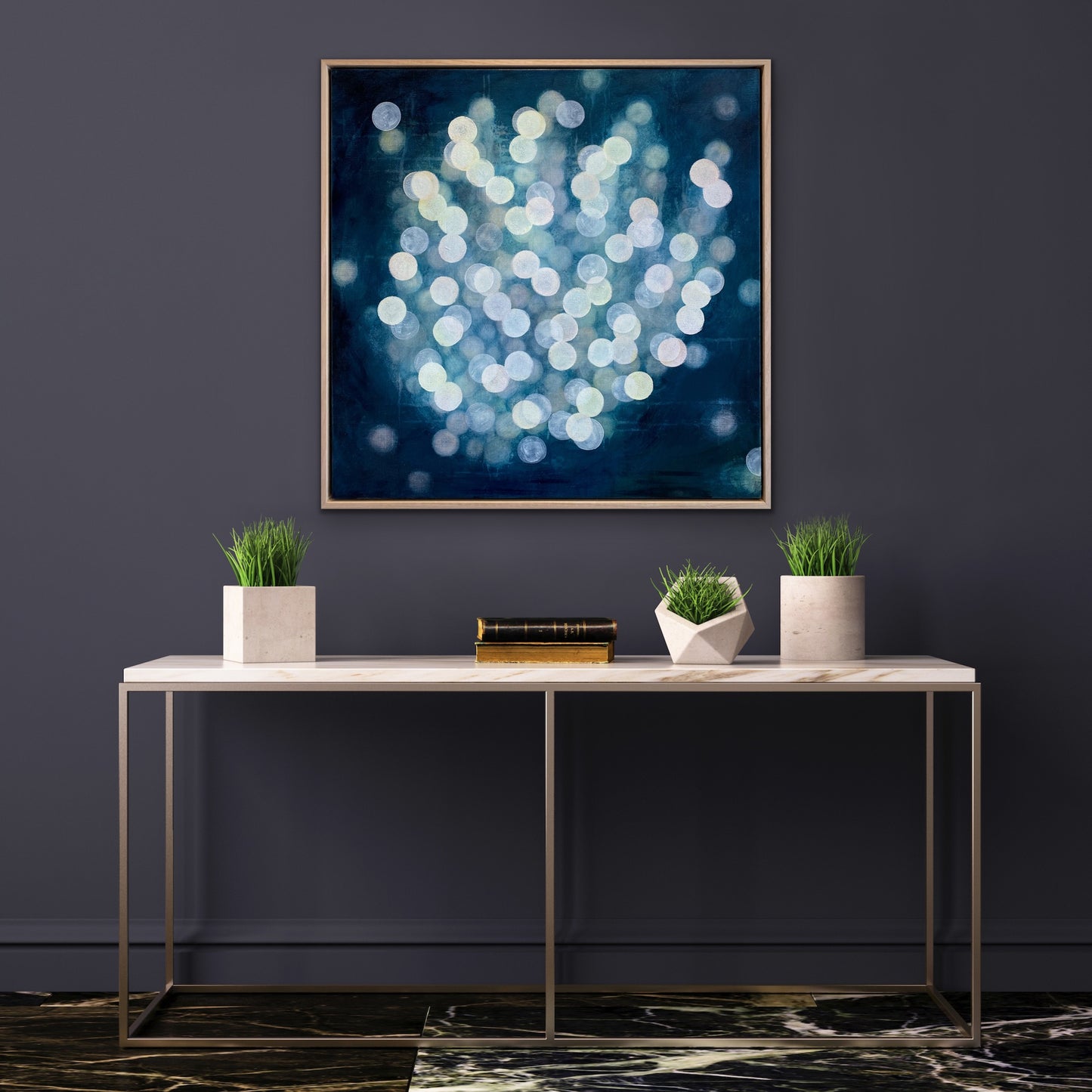Bio Bloom Aquatic Dreamer IV - Abstract Sealife Painting