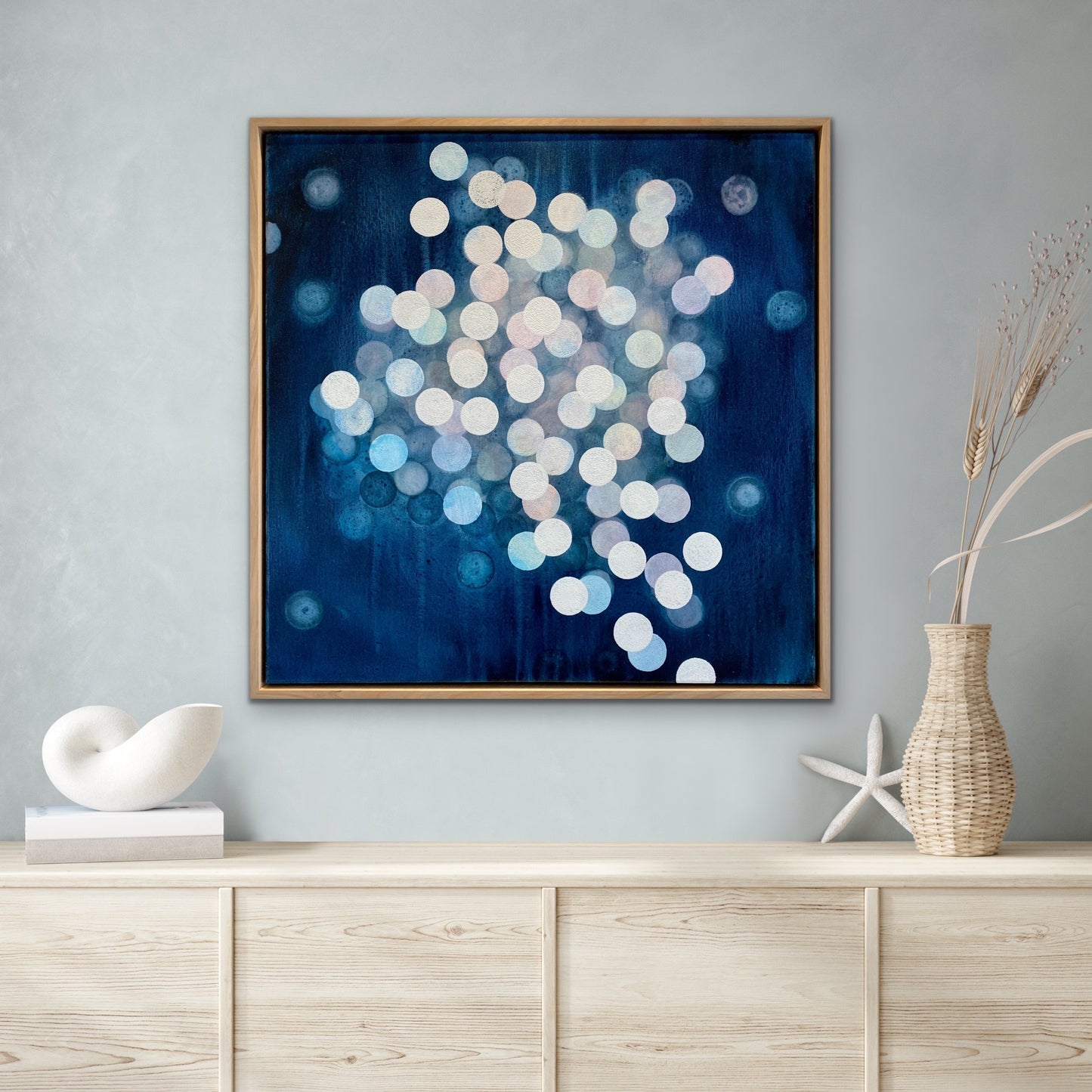 Aqueous Field – Coral Bloom X - Abstract Sealife Painting
