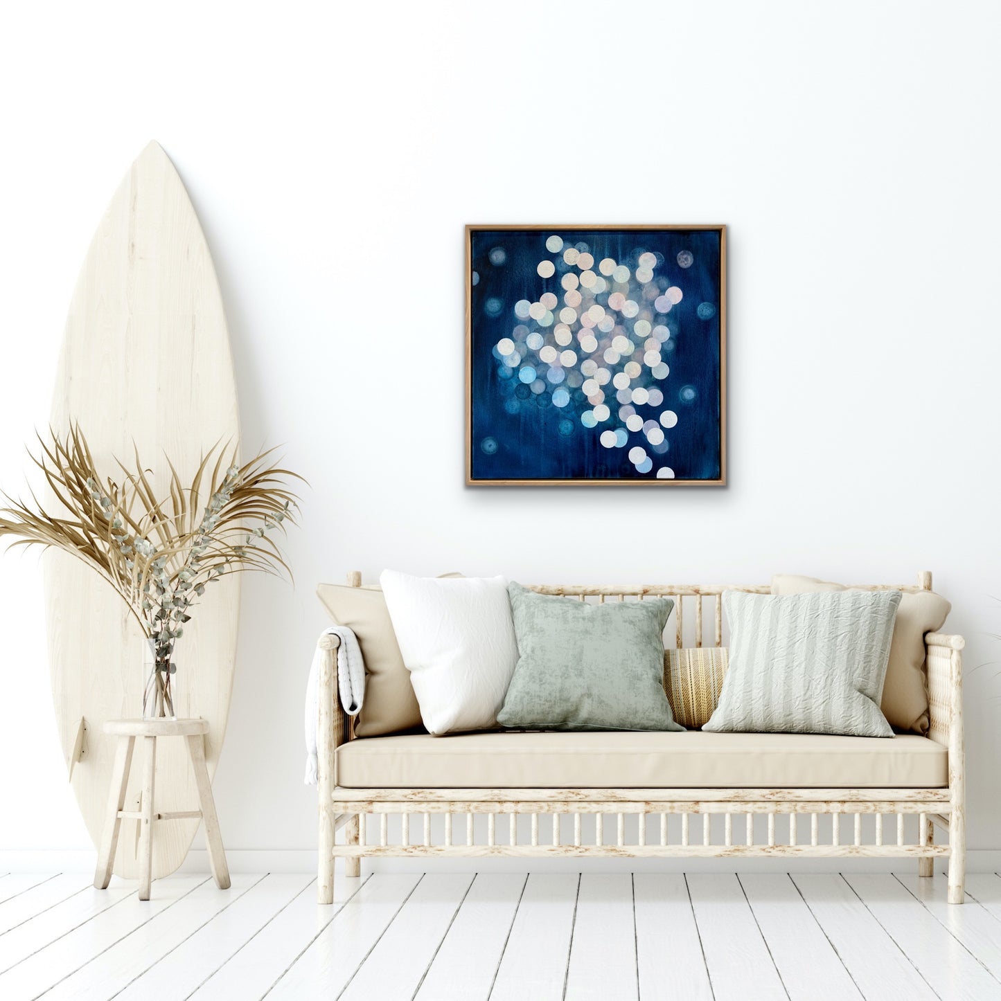 Aqueous Field – Coral Bloom X - Abstract Sealife Painting